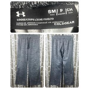 Under Armour Loose Fit Coldgear Space Dyed Activewear Pants sz S Tall